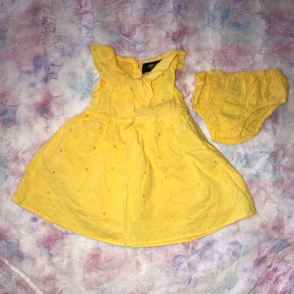 ABS Kids Dress with bloomer.